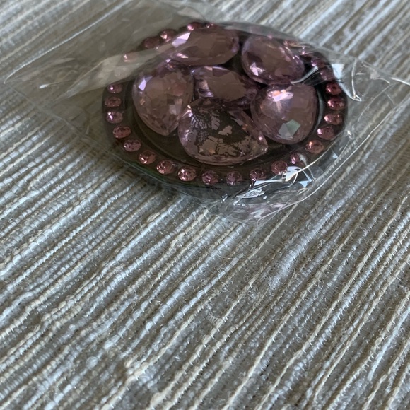 Phone Stand/ Ring Jeweled Pink - Picture 3 of 5